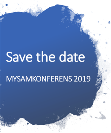 Mysamn Konf Save The Date 2019
